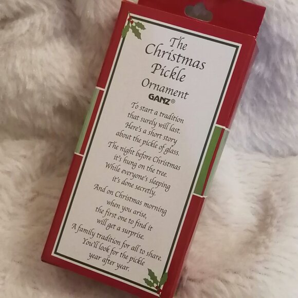 Christmas Pickle Ornament, BNIB! - Picture 2 of 5